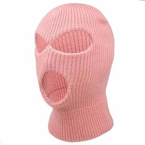 Balaclava unisexe en tricot pour l'hiver, masque de ski intégral, bonnet-cagoule chaud et coupe-vent, masque de ski au crochet pour les sports de plein air - Product Image 2