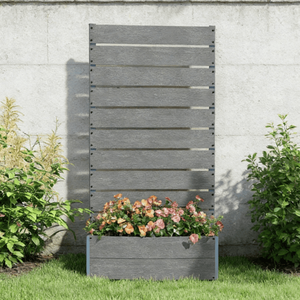 Fioriera Rialzata con Traliccio Elegante Recinzione e Cancelli per Spazi Esterni da Giardino - Product Image 6