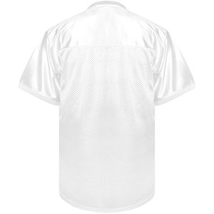 เสื้อฟุตบอลแบบซับลิเมชั่นสั่งทำพิเศษ คอวี แขนสั้น ระบายเหงื่อได้ดี แห้งเร็ว ผ้าตาข่าย ชุดยูนิฟอร์มสำหรับผู้ใหญ่ ทุกเพศ ทุกวัย ชุดทีม - Product Image 3