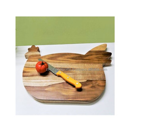 Gran oferta, Decoración de cocina, bloques de cortar de madera, tabla de cortar de forma múltiple con diseño al por mayor de tema Natural - Product Image 1
