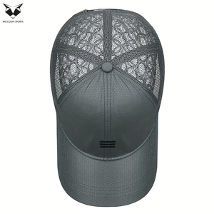 Gorras de Béisbol de Malla Transpirable e Impermeable, de un Solo Color, con Logotipo Personalizado, Hechas a Mano, Fáciles de Usar, Protección UV para Adultos - Product Image 5