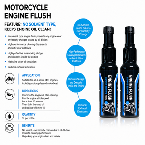 Additif carburant essence coréen premium pour moto, 120 ml, pour un octane supérieur, prévention des chocs et performance moteur - Product Image 3