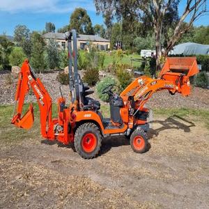 Compre un Tractor Kubota BX25D Usado en Buen Estado, Tractor Subcompacto para Granja y Jardín con Cargador Frontal y Retroexcavadora - Product Image 3