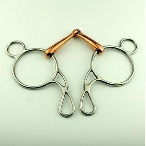 Bocados para Caballos de Acero Inoxidable de Alta Calidad con Diseño Snaffle y Boquilla Suave para un Control Delicado - Personalizables - Product Image 4