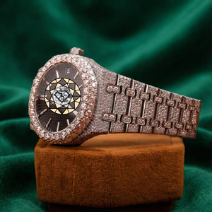Reloj de Pulsera Octagonal de Cuarzo Premium con Diamantes Incrustados, Brazalete de Acero Inoxidable, Analógico, de Lujo, Resistente al Agua, de Diseño - Product Image 4