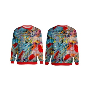 Sweat-shirt d'hiver à manches longues pour homme de haute qualité, impression par sublimation personnalisée, à capuche, motif uni, design élégant, 100% polyester - Product Image 1