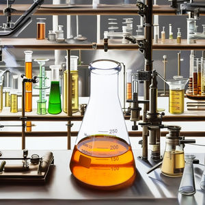 Frasco Cónico Erlenmeyer de Vidrio Borosilicato de Boca Ancha, Transparente, para Uso en Laboratorios Químicos - Product Image 4