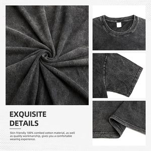เสื้อยืดผู้ชายไซส์ใหญ่ สีดำ ผ้าฝ้าย แขนสั้น คอกลม ลำลอง สีพื้น โลโก้ด้านหน้า แห้งเร็ว ทรงพอดีตัว - Product Image 3