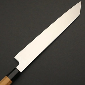 Couteau de chef artisanal en acier inoxydable de 13 pouces, fabriqué sur mesure par Ahmad Fabric, avec étui en cuir, manche élégant, personnalisable - Product Image 2