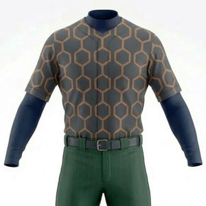 Conjunto Profesional de Camiseta y Pantalón de Béisbol Sublimados, Tejido Transpirable que Absorbe la Humedad, para Equipos - Product Image 2