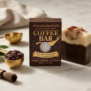Coffee <b>Bar</b> <b>Soap</b> for Deep Cleansing <b>Exfoliating</b> Skin Care and Refreshing Daily Beauty Support Naturally Coffee <b>Bar</b> - Product Image 1