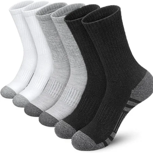 Custom Logo White Black No Show Fashion Designer Casual Cotton <b>Socks</b> Men Dress Sports <b>Grip</b> Business Crew Men <b>Socks</b> - Product Image 5