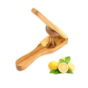 Presse-citron en bois classique, presse-agrumes manuelle, presse-fruits, accessoire de cuisine pour jus de citron et de lime frais, restaurant - Product Image 6