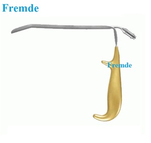 เครื่องมือถ่างขยายทรวงอก FERREIRA พร้อมไฟเบอร์ออปติกนำแสง, ใบมีดขนาด 25 x 171 มม., ความกว้างใบมีด 130 มม., ความยาวด้ามจับ 130 มม. - Product Image 1