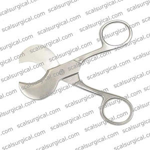 กรรไกรตัดสายสะดือคุณภาพสูง 10.5 ซม. ผลิตจากเหล็กกล้าไร้สนิมเยอรมัน เครื่องมือผ่าตัดทางสูติศาสตร์ กรรไกรสำหรับการคลอดบุตร - Product Image 3