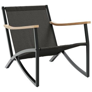 Conjunto de Muebles de Balcón en Negro y Gris Claro para Patio - Product Image 4