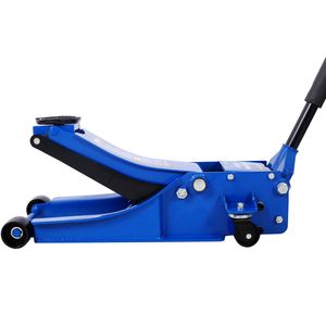 Martinetto idraulico a basso profilo blu da 4 tonnellate (8000 libbre) con portata di sollevamento da 2,5 a 20 pollici per auto - Product Image 2