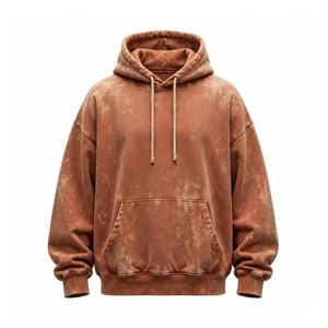 Sudadera con Capucha Oversize para Hombre, Tie Dye, 100% Algodón Felpa 370G, con Bolsillo Canguro - Product Image 1