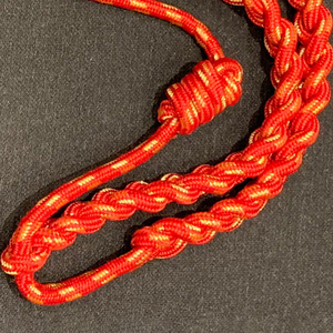 High Quality Customized Gold Mylar Rope Eco-Friendly Aiguillettes Metal <b>Clip</b> for Christmas Uniform Custom College - Product Image 2