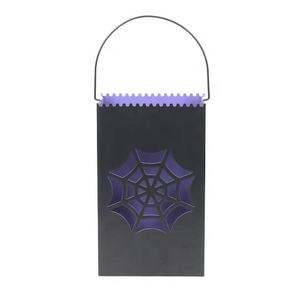 Lanternes colorées en fer forgé faites à la main en forme de sac, sans plomb, pour bougies votives, décoration d'Halloween 2026, vente chaude - Product Image 6