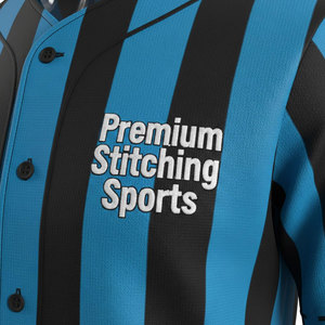 Ropa de Softbol para Adultos, Jersey de Béisbol con Cuello en V Bordado, Sublimación Personalizada, Unisex, Talla Grande, Secado Rápido, Transpirable - Product Image 4