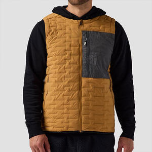Dernier design, veste d'hiver matelassée pour homme de haute qualité avec col montant, logo frontal, imperméable et respirante - Product Image 1