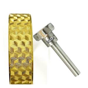 Martillo volante en forma de V de tamaño de línea de 2mm, herramientas de diamante para facetado, corte de joyería, herramienta de fabricación de joyas de oro y plata usada - Product Image 1