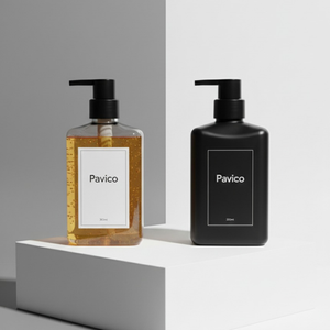 200ml PET Plastic <b>Empty</b> Shampoo <b>Bottle</b> Cosmetic Square Shape Pump Cap Recyclable Face Cream Skin Care Lotion Customizable - Product Image 4