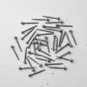 Self-Drilling Screws Washer Head Zinc/Hot-Dip Galvanized Carbon Steel Metric/Inch Standard Deep Coarse Thread Full-Length Class - Product Image 1