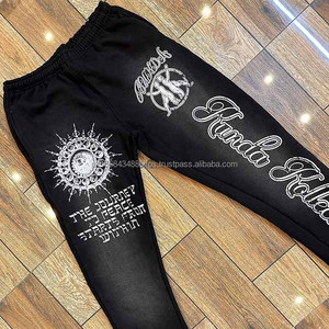 กางเกงขาบานบางเอวสูงทรงหลวมผู้หญิงกางเกงลำลองตรงเข้ารูปใหม่ฤดูร้อนระบายอากาศได้ - Product Image 5