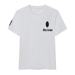 T-shirt en coton tricoté de haute qualité 100% coton, 180 grammes, manches courtes, pour homme et femme, broderie animale, décontracté, luxe, été, respirant - Product Image 3