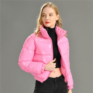 Chaqueta de Plumón Personalizada con Logotipo OEM para Mujer, Chaqueta Acolchada de Invierno, Ropa de Abrigo para Mujer - Product Image 3