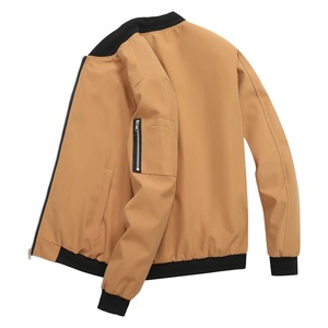 New Style Unisex Golf <b>Jackets</b> Winter Windproof Canvas Zipper <b>Mandarin</b> <b>Collar</b> Casual Streetwear Coats - Product Image 1