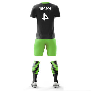 Quick Dry Sports Uniform Sets Soccer Uniform Men Customized Option Football Jersey Kits Printed Rugby <b>Athletic</b> Sets Summer - Product Image 6