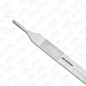 Lame chirurgicale manuelle en acier inoxydable Manche de couteau manche de scalpel durable Instruments médicaux Soins de santé chirurgicaux dentaires - Product Image 2