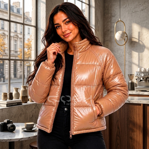Veste matelassée pour femme Cosh International, qualité supérieure, respirante, manteau d'hiver, design de mode unique, vêtements d'extérieur pour adultes - Product Image 3