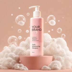 Champú Hidratante Profundo de Marca Privada con Aceite de Argán y Ácido Hialurónico para Cabello Seco - Product Image 4