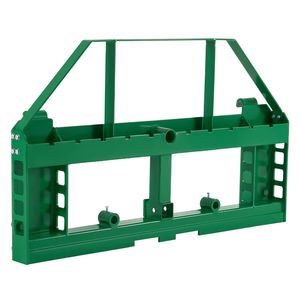 Telaio per pallet per skid steer, attacco forche pallet da 45 pollici, capacità di carico nominale 4000 libbre, attacco traino da 2 pollici, capacità di carico 2,5 tonnellate - Product Image 1