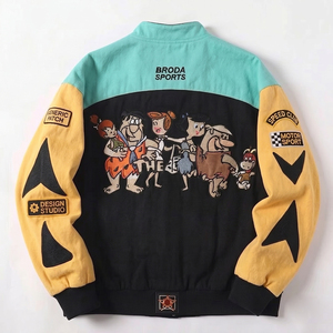 OEM Custom <b>Racing</b> Varsity <b>Jacket</b> Premium Quality Embroidered Patch Letterman Bomber Streetwear Motorsport Style Classic <b>Jacket</b> - Product Image 6