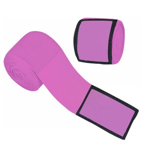 Vendas para manos con logotipo personalizado para hombre y mujer |   Guantes de Boxeo Elásticos de Algodón Premium |   Venta al por Mayor OEM de Muñequeras para MMA, Muay Thai y Kickboxing - Product Image 5