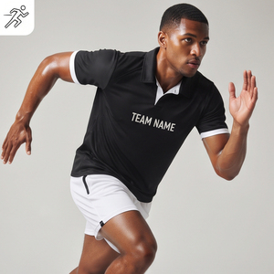 High Quality <b>Football</b> Rugby Uniform Custom Sublimation Sports <b>Jersey</b> And Shorts Set Custom Polo Collar Rugby Soccer <b>Jersey</b> - Product Image 6