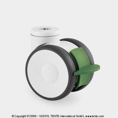 Design Roll LIN5941XSC100P30-13 Furniture Casters RAL9002