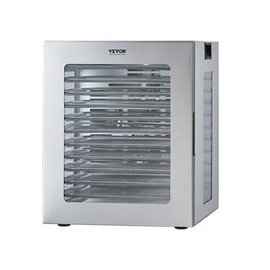 Essiccatore Elettrico per Alimenti da 850W con 12 Vassoi in Acciaio Inossidabile, Temperatura Regolabile e Timer 24 Ore - Prodotto Gratuito - Product Image 1