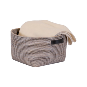 Cesto de Ropa Multifuncional de Mimbre Natural de Alta Calidad y Ecológico, Cesto de Lavandería de Ratán Hecho a Mano en Vietnam - Product Image 2