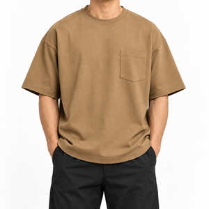 <b>Navy</b> <b>Blue</b> T-<b>Shirt</b> High Quality 100% cotton <b>Men's</b> Oversized With custom Logo Print Short Sleeve O-Neck Casual Jersey - Product Image 5