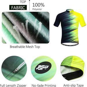 Conjunto de Ciclismo Personalizado con Estampado Sólido para Bicicleta de Montaña, Maillot y Culotte, Ropa Deportiva de Secado Rápido y Transpirable, Soporte OEM ODM, Venta al por Mayor Global - Product Image 3