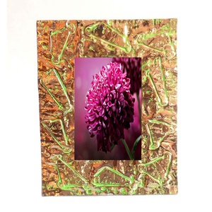 Marco de fotos de metal dorado Marco de fotos de aleación de aluminio de metal con vidrio para decoración del hogar 4*6 5*7 8*10 Oro plata - Product Image 1