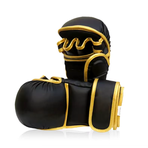 OEM Custom Professional High Quality Wide Wristband Fighting Sports PU Boxing <b>Gloves</b> in Cheap Price For Unisex - Product Image 5