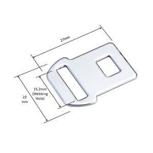 Hebilla de Cinturón de Seguridad S50C de Acero al Carbono con Liberación Rápida para Correas de Equipo de Exterior - Product Image 3