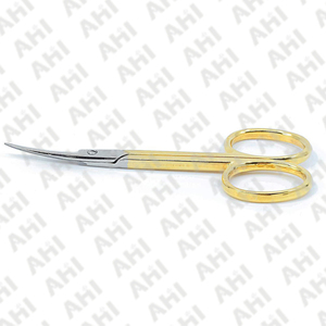 Tijeras Profesionales Curvas para Cutículas, Nuevo Estilo, Bajo MOQ, Acero Inoxidable, para Manicura y Pedicura - Product Image 4
